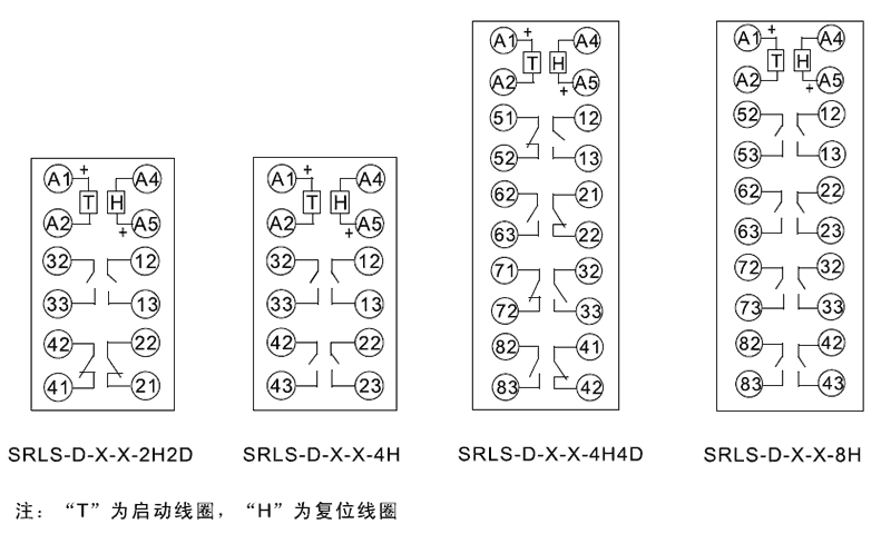 SRLS-A-220-220-2H2D內部接線圖